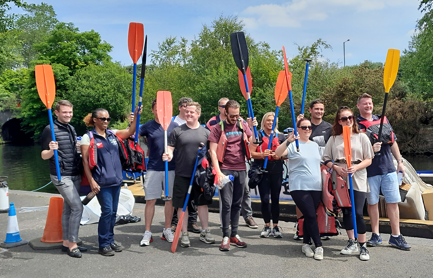 GL events UK undertakes waterborne litter collection with Canal & River Trust